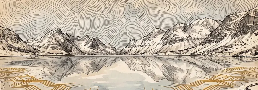 Óðinn Topography & Circuitry - Représentation visuelle de l'analyse décisionnelle Data et IA